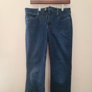NYDJ Sz 8 Barbara Bootcut Dark Wash